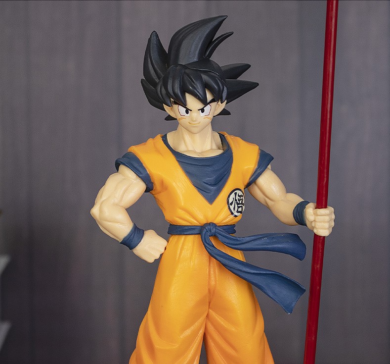 Goku Bastão Dragon Ball Z Action Figure Premium Promoção