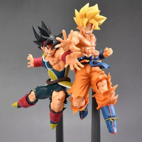 Goku e Bardock  Kamehameha Pai e Filho –  Dragon Ball Z