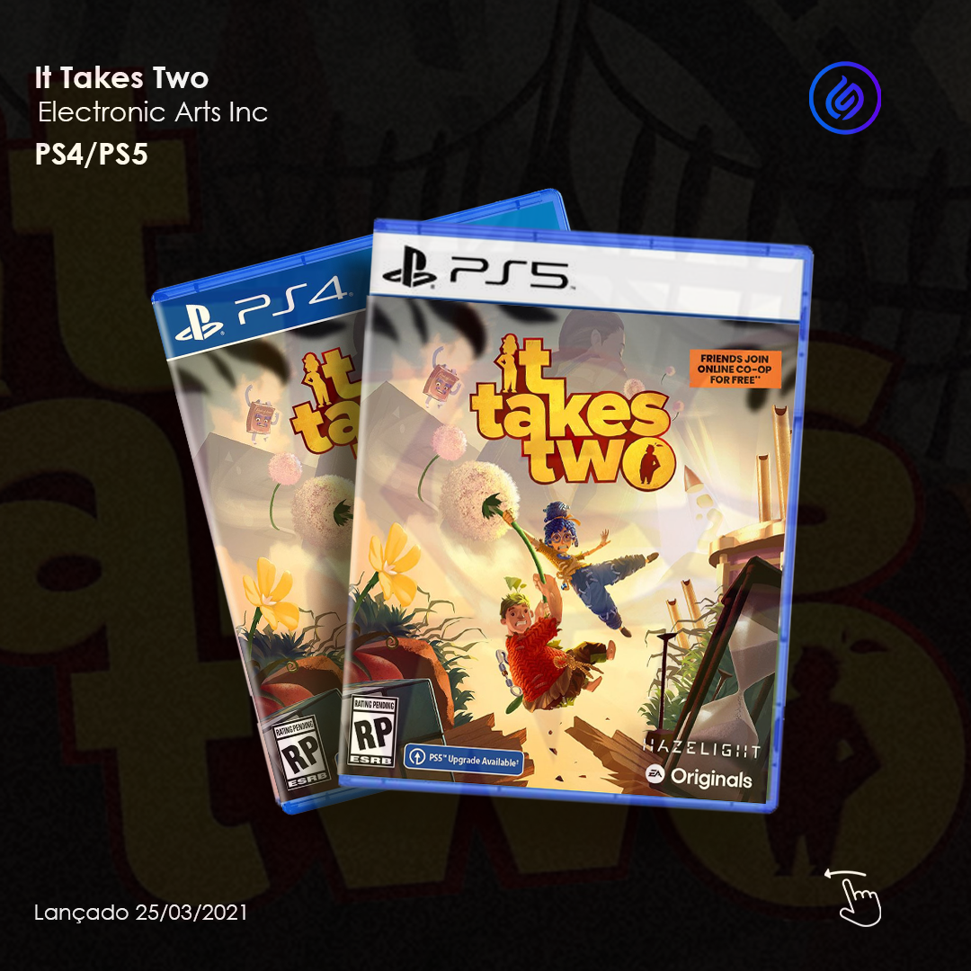 Jogo Ps4 It Takes Two Lt Midia Fisica